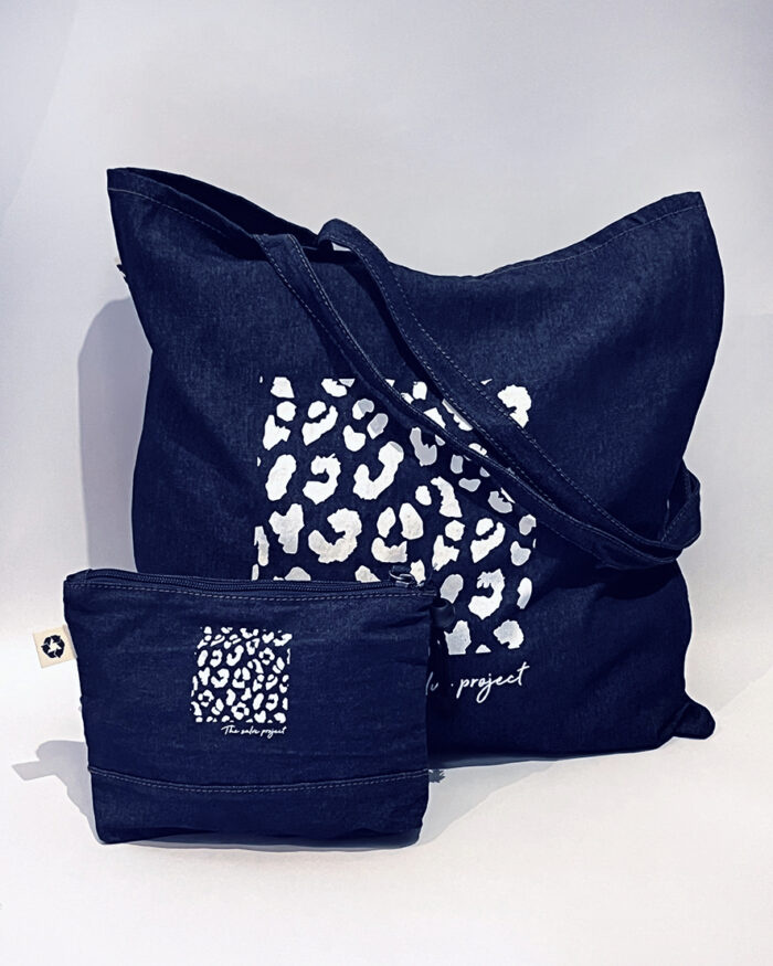 Τζιν shopping bag σετ με neseccer