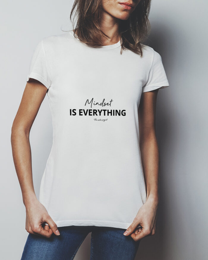 t-shirt λευκό Mindset