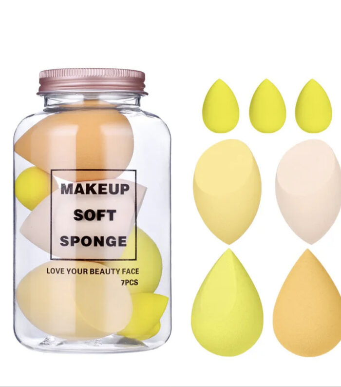 Σφουγγαράκια για make up - σετ 7 τεμαχίων - Image 6