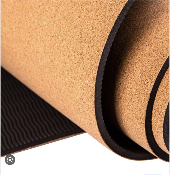 Yoga mat 6mm – από φελλό - Image 3