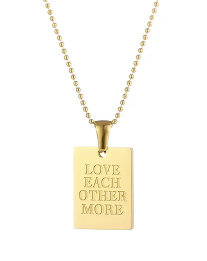 Μενταγιόν  LOVE EACH OTHER MORE - Image 2