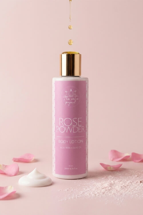 ROSE POWDER  BODY LOTION