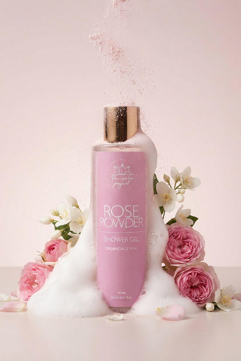 ROSE POWDER SHOWER GEL