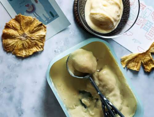 Παγωτό mango & ανανά