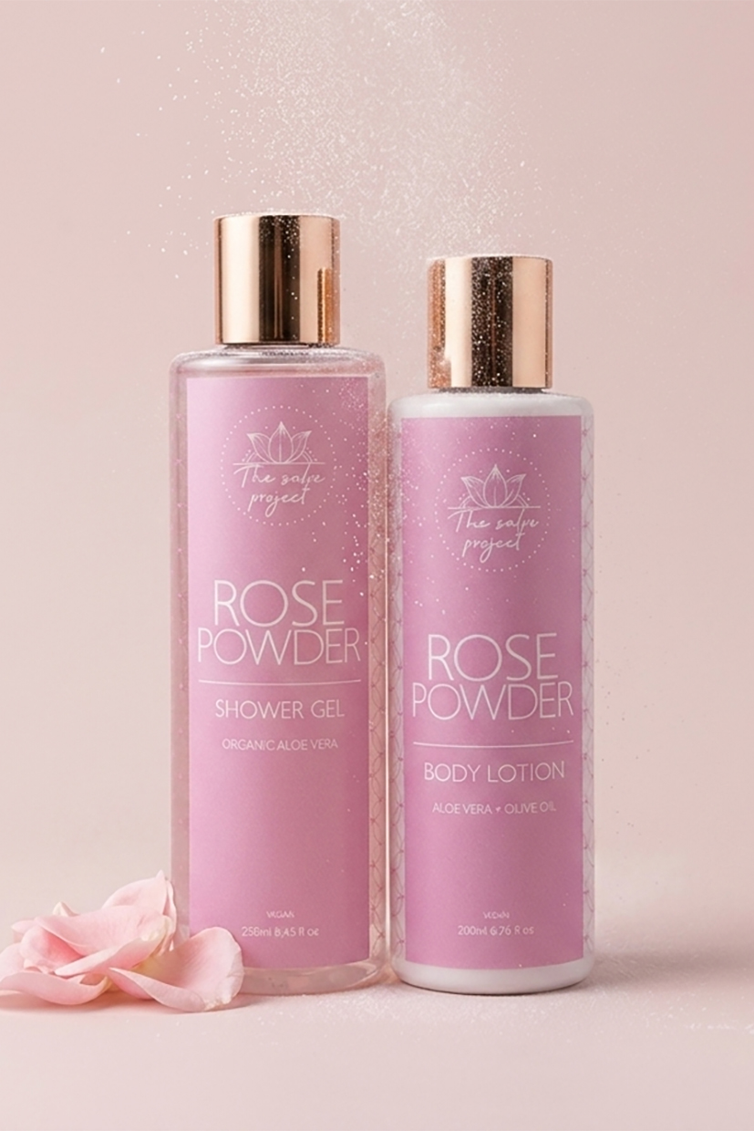 ROSE POWDER BEAUTY SET 1
