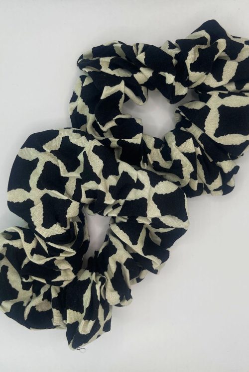 Scrunchie Black & white - Image 2