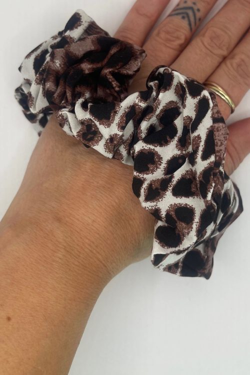 Scrunchie λεοπάρ - Image 2