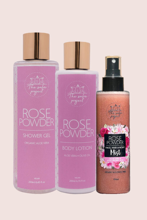 ROSE POWDER BEAUTY SET 4