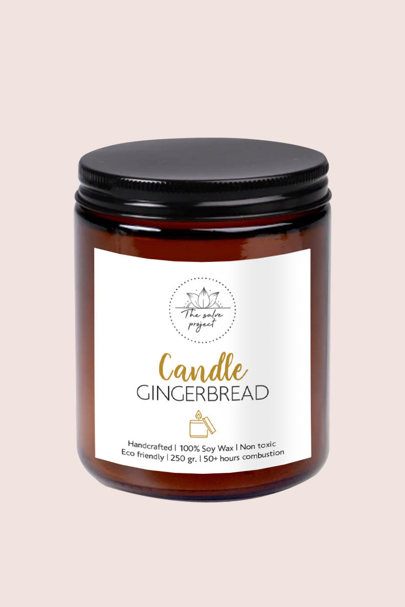 GINGERBREAD CANDLE