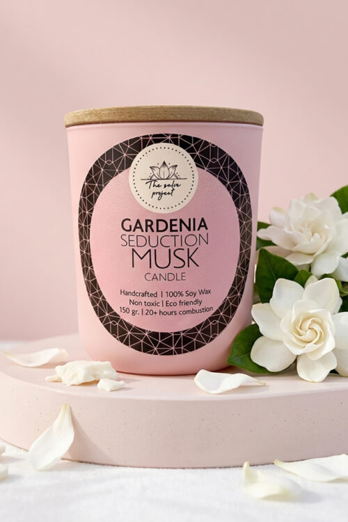 GARDENIA SEDUCTION MUSK CANDLE
