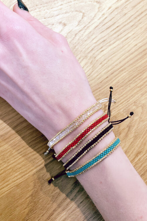 ΒΡΑΧΙΟΛΙ BEADWORK BLACK