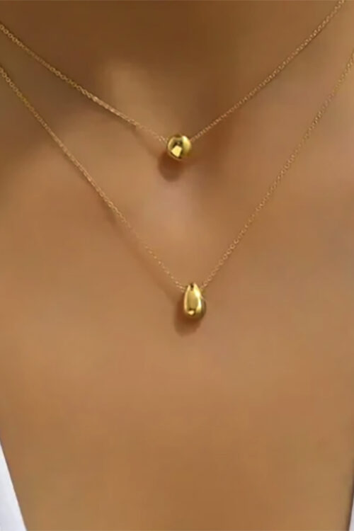 GOLDEN DROPS NECKLACE
