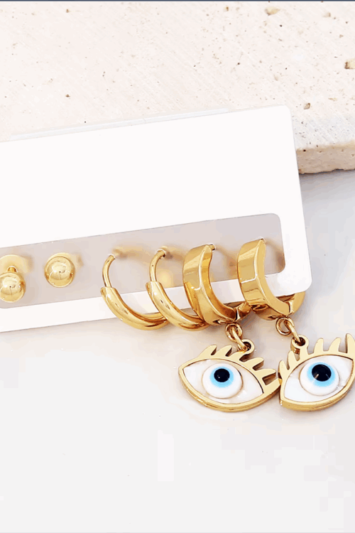 EVIL EYE GOLD SET 2