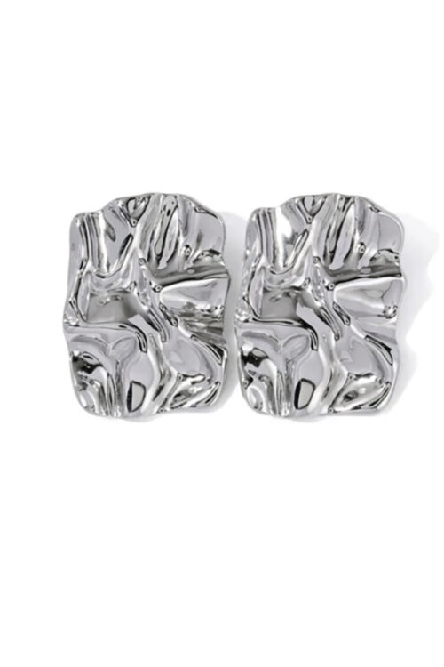 VINTAGE WRINKLED EARINGS S
