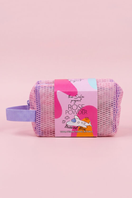 ROSE POWDER TRAVEL BOX